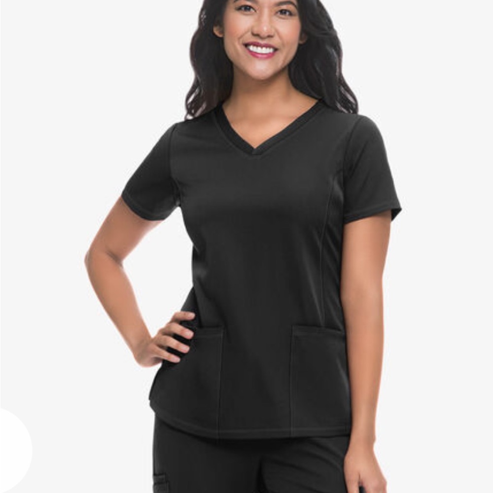 HH Works Black Scrub top Medium